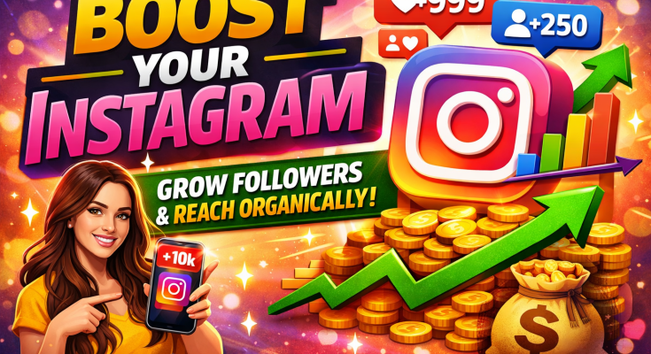 Boost Your Instagram – Grow Followers & Reach Organically