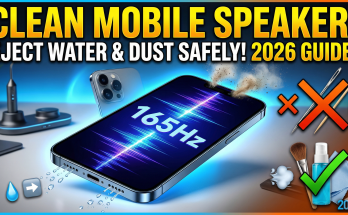 Clean Mobile Speaker Easily: The Ultimate 2026 Guide to Ejecting Water & Dust Safely