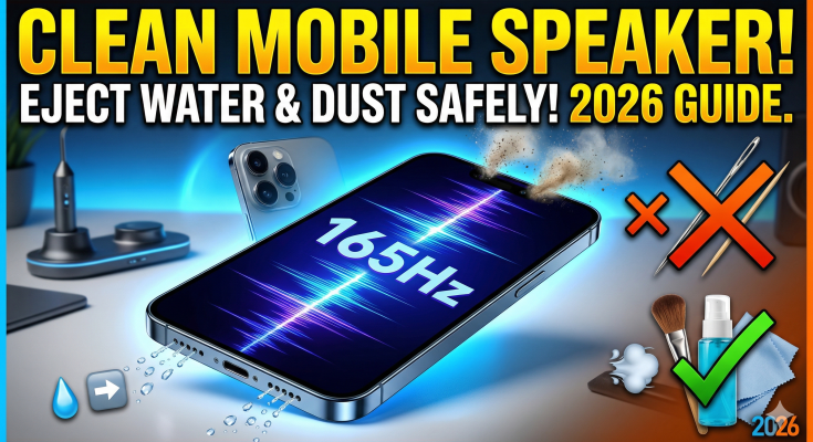 Clean Mobile Speaker Easily: The Ultimate 2026 Guide to Ejecting Water & Dust Safely