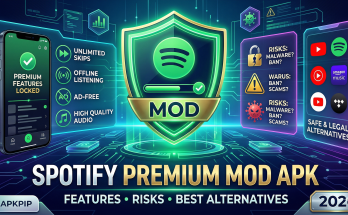 Spotify Premium Mod APK (2026) – Features, Risks & Best Alternatives